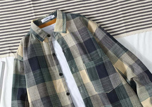 Camisa de Cuadros Térmica para Hombre con Forro de Polar - Image 47