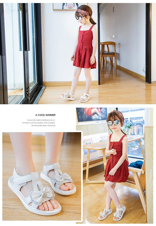 Sandalias Cómodas para Niña - Suela Blanda Antideslizante Verano - Image 25