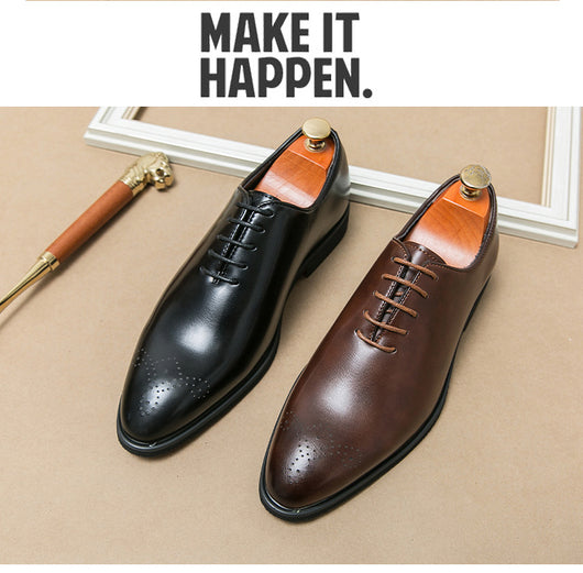 Zapatos de Cuero Elegantes con Cordones - Estilo Formal y Casual - Image 12