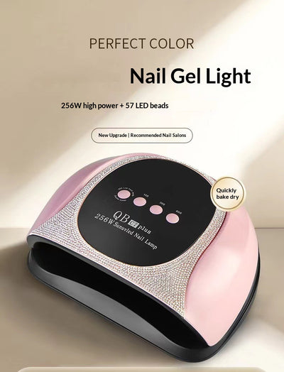 Lámpara LED UV de 256W con Secado Ultra Rápido e Incrustaciones de Diamante - Image 12