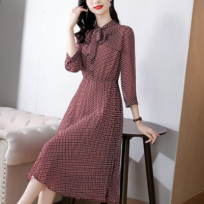 Vestido Floral de Gasa para Mujer - Elegancia y Comodidad - Image 6
