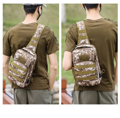 Bolsa Táctica Crossbody Camuflaje para Hombre - Gran Capacidad Multifuncional - Image 29