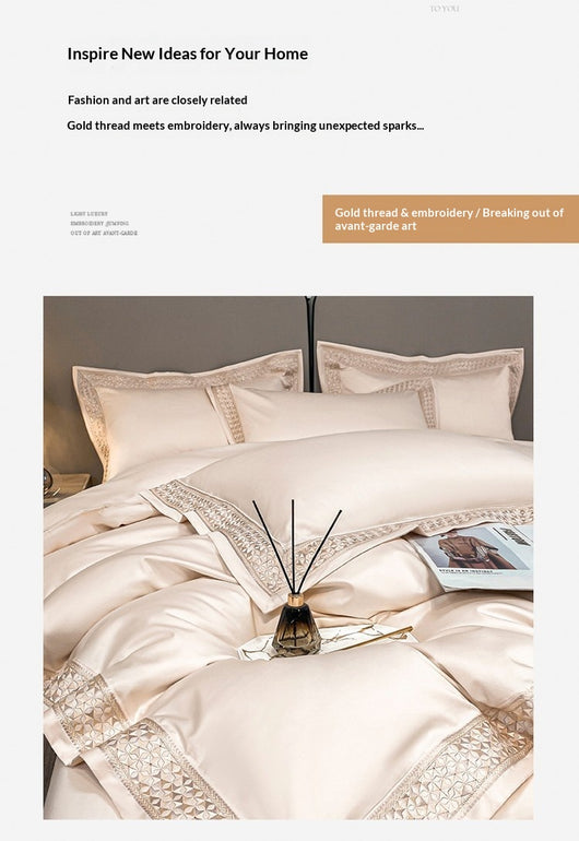 Juego de Cama 100% Algodón con Sábanas, Funda Nórdica y Bajera - Image 23