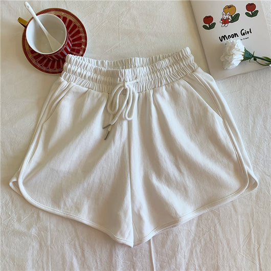 Pantalones Deportivos Cómodos de Cintura Alta - Shorts Holgados para Correr y Actividades Casuales - Image 9