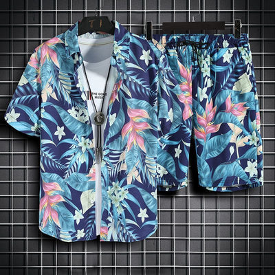 Conjunto de Camisa y Shorts Casuales para Hombre - Image 8