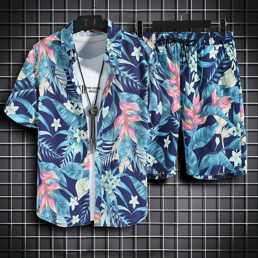 Conjunto de Camisa y Shorts Casuales para Hombre - Image 8