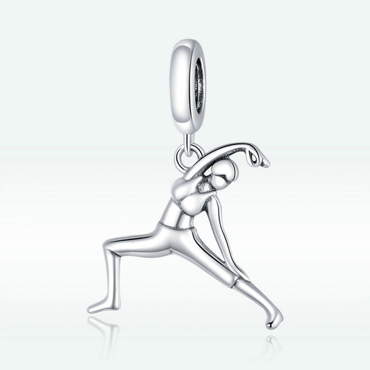 Dije de Plata S925 Yoga Action Original Yinziyun