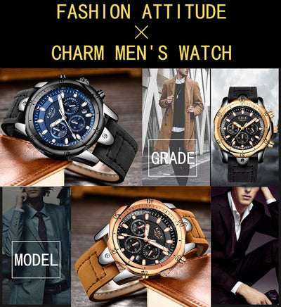 Reloj de Cuarzo LIGE para Hombre - Image 3