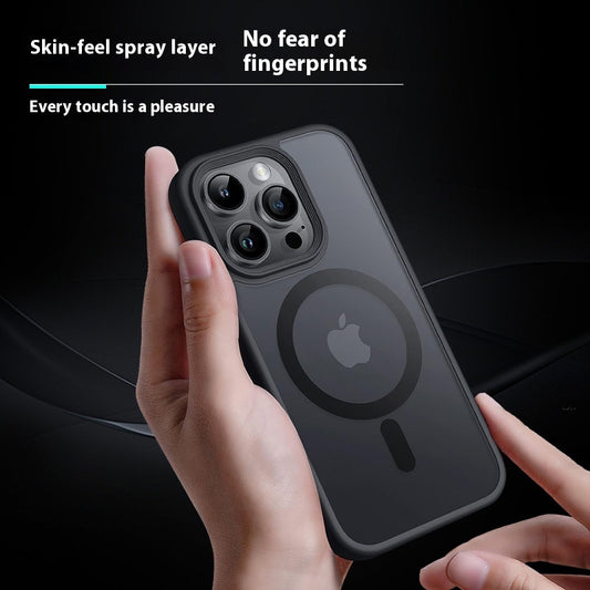 Funda iPhone 15 Pro Max con Efecto Mate, Amortiguación de Aire y Protección Magnética - Image 2
