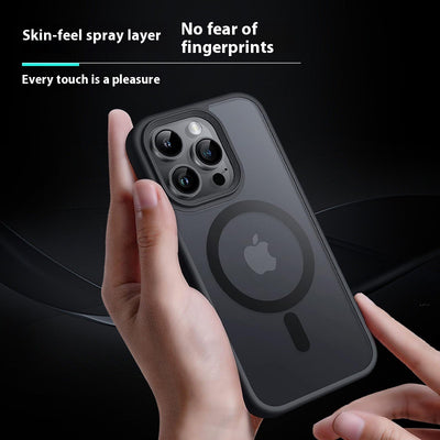 Funda iPhone 15 Pro Max con Efecto Mate, Amortiguación de Aire y Protección Magnética - Image 2