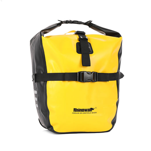 Juego de Alforjas Impermeables para Bicicleta - Canasta Delantera y Mochila Trasera - Image 11