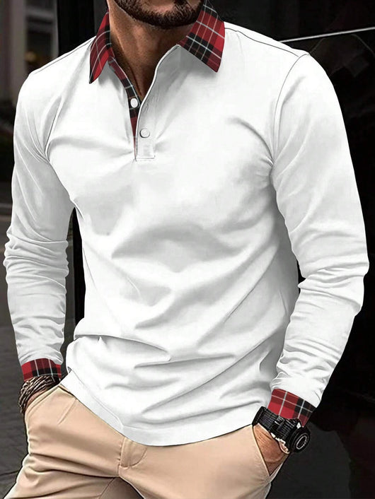 Camisa Casual Slim Fit con Estampado 3D y Cuello Solapa - Image 23
