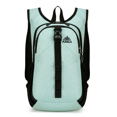 Mochila Casual AZELA Púrpura Ligera, Daypack Multicompartimento con Malla Transpirable - Image 6