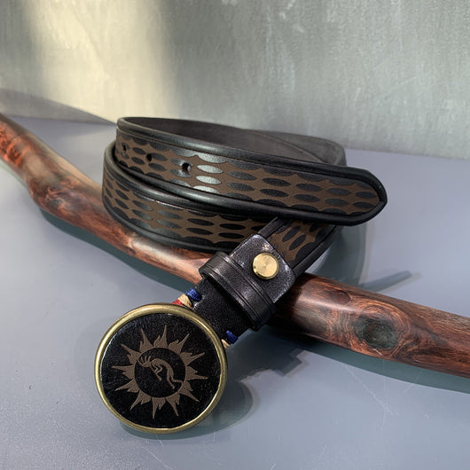 Cinturón de Cuero Vacuno Retro para Hombre - Estilo Casual Auténtico - Image 12