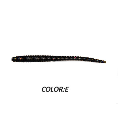 Señuelo de Larva 8cm Acción Suave con Sal - Monocolorado - Image 8