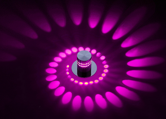 Lámpara LED Espiral Moderna para Pared - Luz Colorida para Bares y Espacios Interiores - Image 23