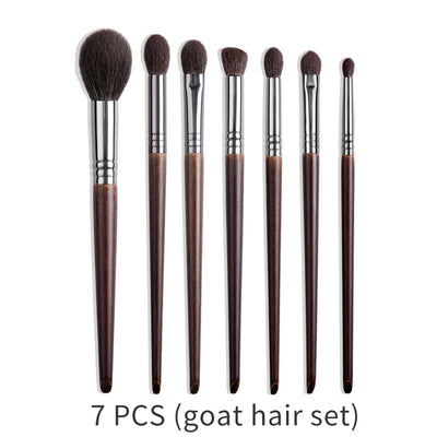 Set de Brochas de Maquillaje Natural Pelo de Cabra para Sombras - Image 7
