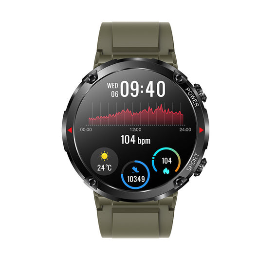 Reloj Inteligente Deportivo con Pantalla Grande HD - Monitor de Frecuencia Cardíaca y Presión Arterial - Image 6