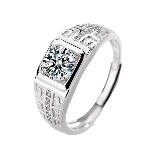 Anillo de Diamante Mozan para Parejas - 1 Quilate - Image 11