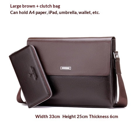 Bolsa de Cuero Premium para Hombre: Negocios y Casual - Image 3