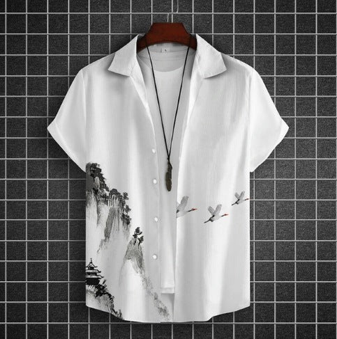 Playera Casual Talla Grande con Estampado Digital 3D - Image 7