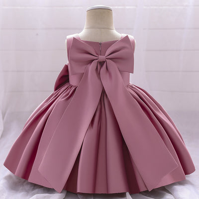 Vestido Infantil de Fiesta con Gran Lazo - Image 20