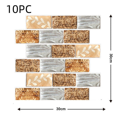 Papel Tapiz Autoadhesivo Ladrillo Resistente al Agua para Sala, Cocina y Dormitorio - Image 47