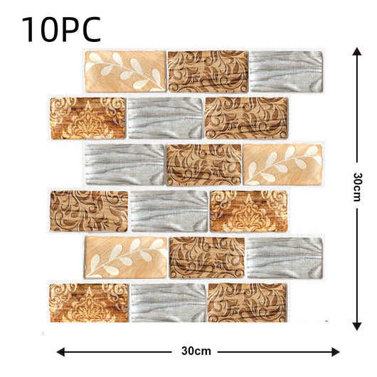 Papel Tapiz Autoadhesivo Ladrillo Resistente al Agua para Sala, Cocina y Dormitorio - Image 47