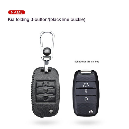 Funda de Cuero Genuino para Llaves del Auto - Image 11