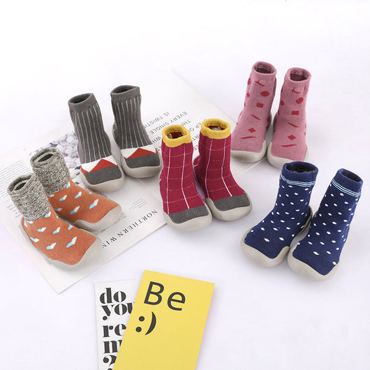 Calcetines Pantuflas Acolchados para Bebés y Niños Pequeños