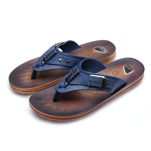 Sandalias Planas para Hombre - Chanclas de Playa Cómodas - Image 12