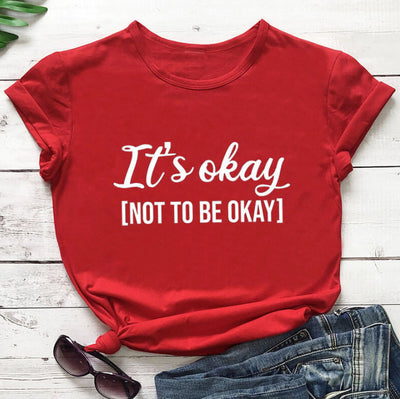 Playera Casual Está Bien No Ser Perfecto - Image 12