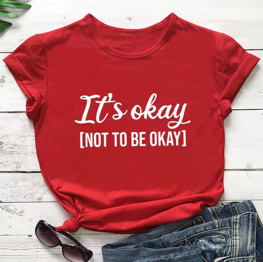 Playera Casual Está Bien No Ser Perfecto - Image 12