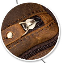Bolsa de Pecho Vintage en Cuero Genuino para Hombre - Estilo Outdoor - Image 18
