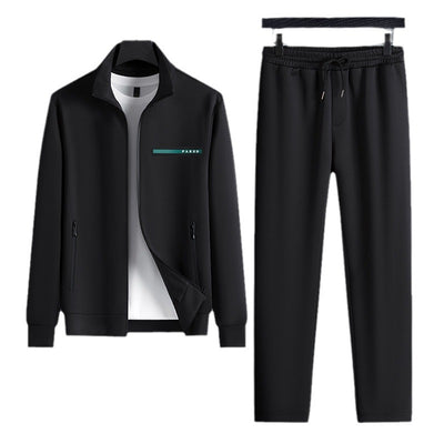 Conjunto Deportivo Casual de Dos Piezas con Mangas Largas para Hombre - Image 5