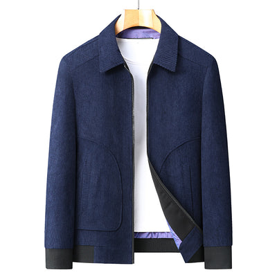 Abrigo de Pana Grueso Talla Grande para Hombre - Image 5
