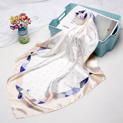 Pañuelo Vintage Estampado para Mujer - Accesorio Profesional Versátil - Image 18