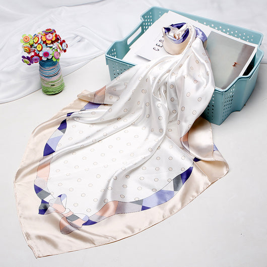 Pañuelo Vintage Estampado para Mujer - Accesorio Profesional Versátil - Image 18