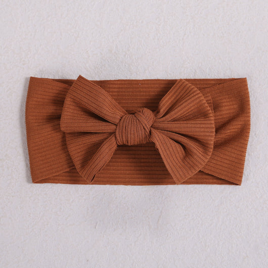 Diadema Elástica Ancha con Moño para Bebé y Niña - Image 17