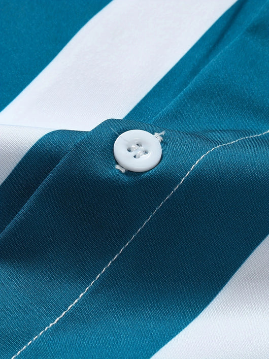 Camisa Casual de Playa con Solapa - Manga Corta para Verano - Image 11