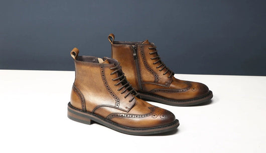 Botas de Cuero Casual para Hombre con Suela Gruesa y Estilo Moderno - Image 18