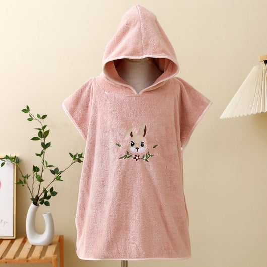 Bata Infantil con Capucha de Osito Bordado - Image 10