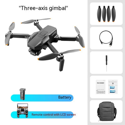 Dron Plegable con Cardán Estabilizador de 3 Ejes y Video 4K - Image 3