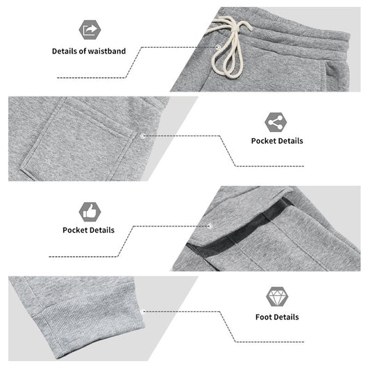 Pantalones Deportivos Térmicos con Forro Polar y Cierre - Image 24