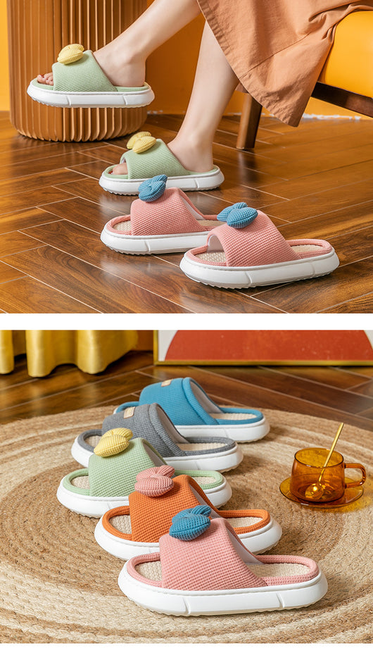 Pantuflas de Lino y Algodón para Todas las Estaciones - Image 17
