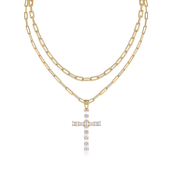 Collar de Plata S925 con Moissanita Doble Luz - Accesorio de Lujo Minimalista para Mujer - Image 4