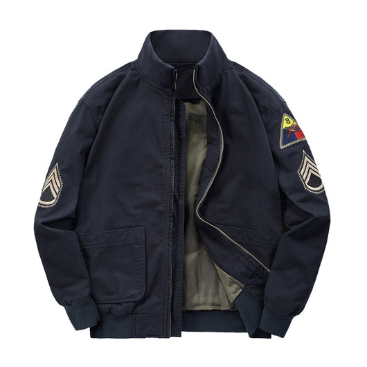 Chaqueta Bomber Retro MA1 Estilo Militar Aviador - Image 4