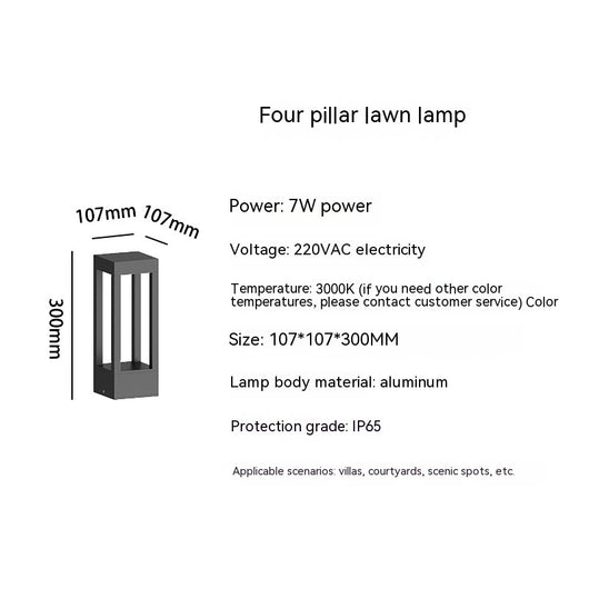 Lámpara Solar LED para Jardín - Iluminación Exterior Resistente al Agua - Image 3