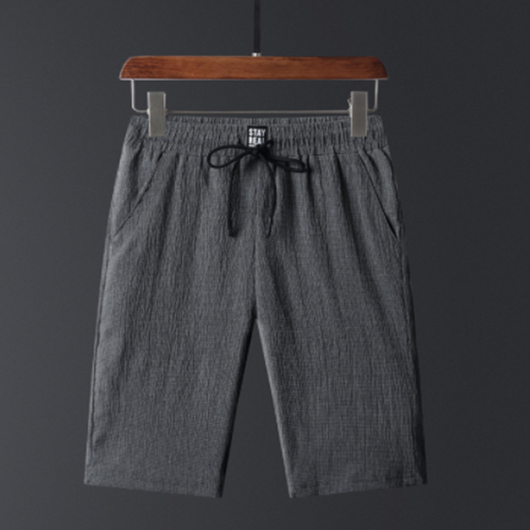Traje Deportivo de Tres Piezas Talla Grande Tela Ice Silk Elástica - Image 13