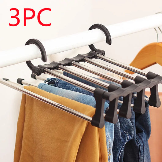 Perchero Telescópico Plegable Multifuncional para Pantalones - Image 12